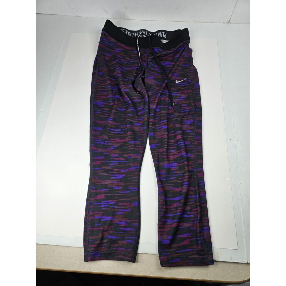 Nike Dri Fit 3/4 Length Compression Running Training Tights‎ (Women's M Medium)